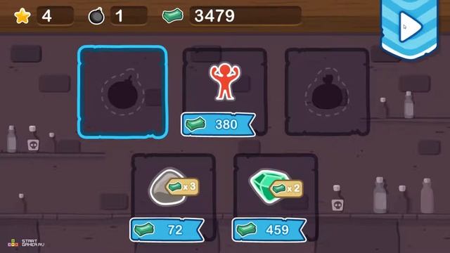 Игра "Золотоискатель Том" (Gold Miner Tom) - прохождение смотреть онлайн