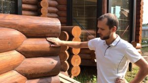 КАК ПОКРАСИТЬ ДОМ ИЗ БРЕВНА - 5 этапов обработки дерева [0+]