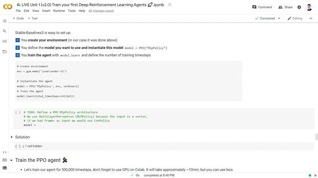 Introduction to Deep Reinforcement Learning | The Hugging Face Deep Reinforcement Learning Course ? смотреть онлайн