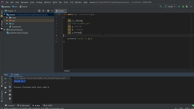KOTLIN with IntelliJ IDEA:BEGINNER смотреть онлайн