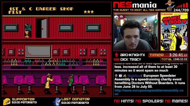 245/714 Dick Tracy - NESMania
