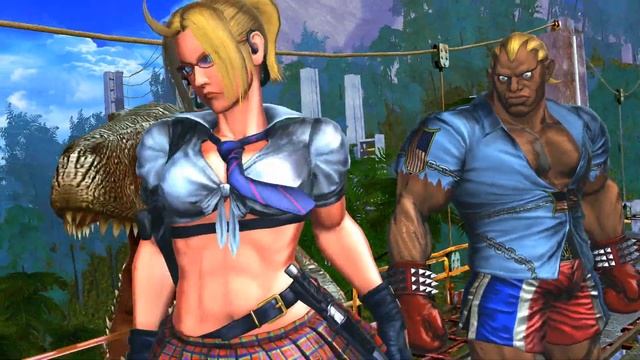 Street Fighter X Tekken: Balrog (Swap Costume) & Nina vs Heihachi & Xiaoyu - 1440p No Commentary смотреть онлайн