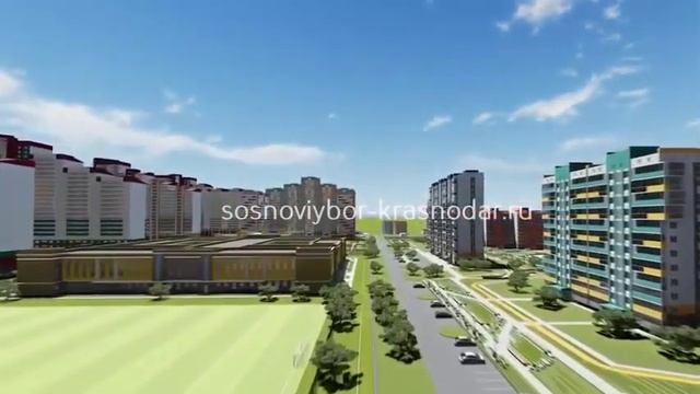 Видео презентация комплексной застройки "Сосновый бор" смотреть онлайн