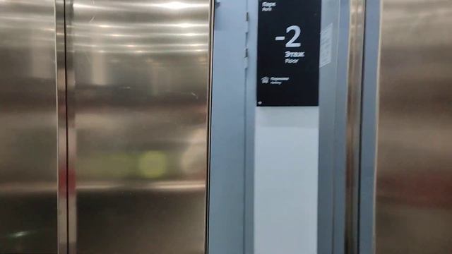 Лифт KONE Monospace (KSS 670) 2017 г. @ Парк Зарядье (парковка)