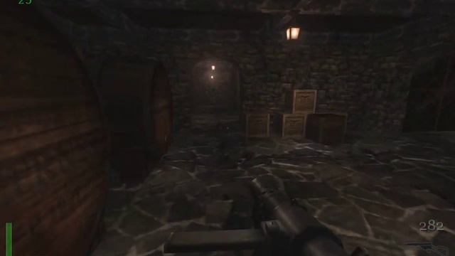Wolfenstein - Return to castle. Прохождение деревни. смотреть онлайн