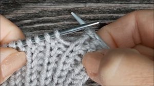 Эластичное закрытие петель резинки/Лучший способ закрыть петли резинки 1х1 и 2х2/Простой алгоритм