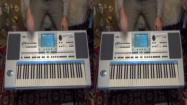 KORG PA 50 professional arranger synth performing Love 8 Beat music in Full HD 3D смотреть онлайн