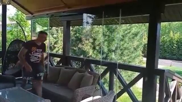 Безрамное остекление Claroflex Slide в Челябинске смотреть онлайн