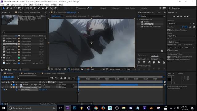 After Effects AMV Tutorial - Twixtor + Time Remap/Velocity смотреть онлайн