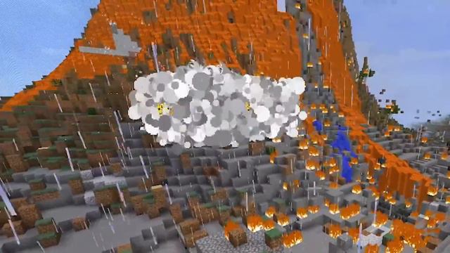 100 Minecraft Players vs NATURAL DISASTERS смотреть онлайн