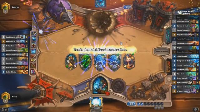 Hearthstone Padrão S36 #90 - Midrange Shaman, o cancer com Alakir смотреть онлайн