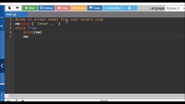 Python - break keyword смотреть онлайн