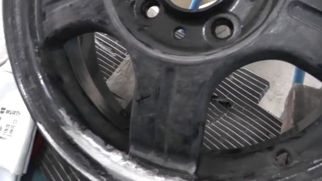 Сварка литого диска. ПОПЫТКА НОМЕР ДВА. смотреть онлайн