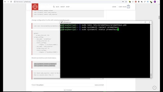 Send data from Arduino to Grafana via Prometheus смотреть онлайн