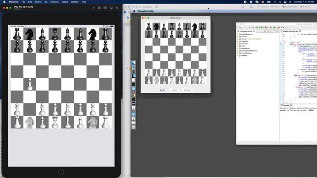 iOS UIKit 075: Playing chess between iOS and Java over socket смотреть онлайн