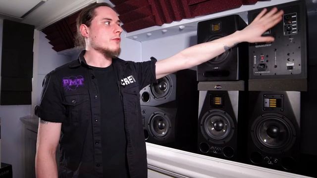 Adam Audio F7 Active Studio Monitors Review смотреть онлайн