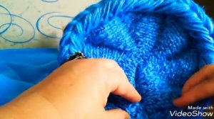 Шапка кубанка спицами. МК, 3 часть.