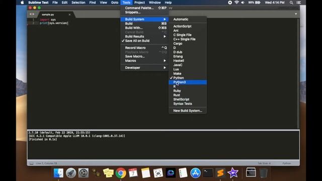Python 3 on Sublime Text Mac/PC EASY TUTORIAL смотреть онлайн