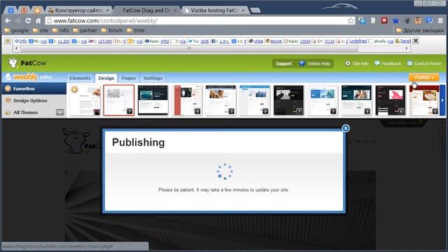 Конструктор сайтов Drag and Drop Site Builder смотреть онлайн