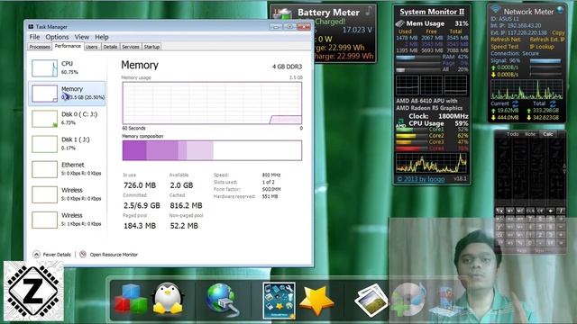 Free & Advanced Task Manager For Windows 7 | Windows 10 like Functions | DBC task manager [Hindi] смотреть онлайн
