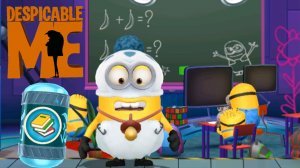 Миньон раш / Minion rush костюм МАЛЫШ открываем призовую капсулу Снова в ШКОЛУ комната с заданиями