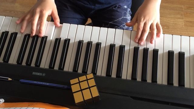 Как играть К Элизе на пианино ? часть 2 смотреть онлайн