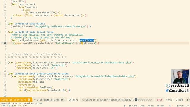 067 - Data Science Visualisation with Oz Part3 - Bulma CSS and code refactor - Practicalli Clojure смотреть онлайн
