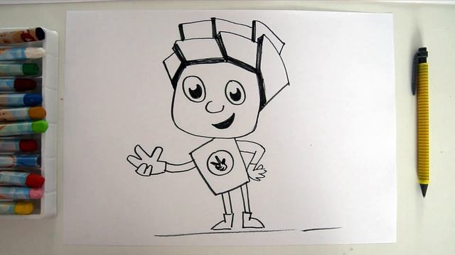 #какнарисовать #ФИКСИК #НОЛИК Уроки Рисования Для Детей #howtodraw  #drawforchildren