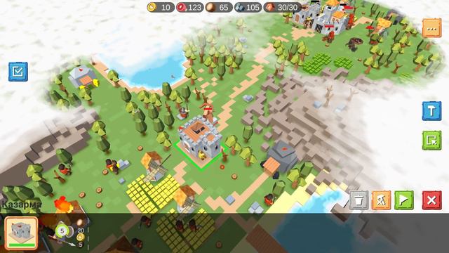 RTS Siege Up - Стратегия на Android с приятной графикой.