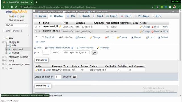 PHPMyadmin Prelude to Chapter 5 смотреть онлайн