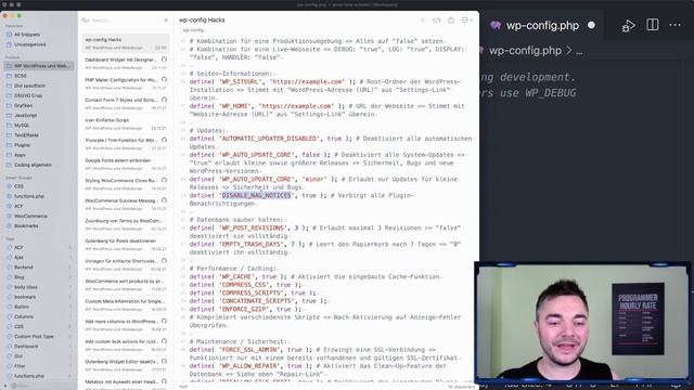 Ultimativer Guide zur wp-config.php - Debugging, Updates, Datenbank, Sicherheit... #WordPress смотреть онлайн