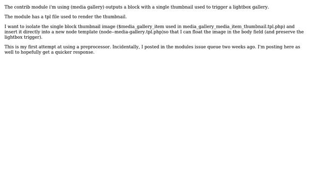 How do you make an existing variable (from a module) available for use in my__node.tpl.php? D7? смотреть онлайн