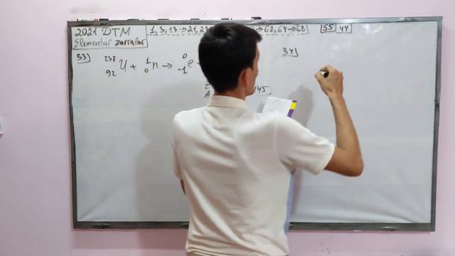 DTM 2021 yechimlari | Kvant fizikasi. Atom va yadro fizikasi. Elementar zarralar смотреть онлайн