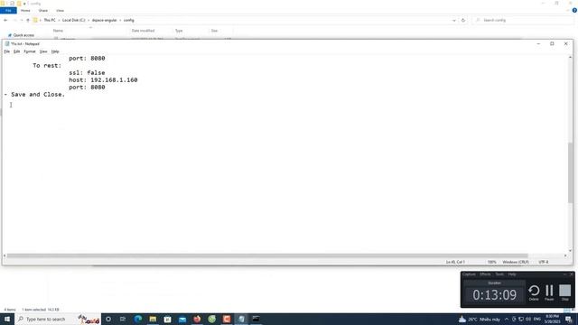 Fix error ERR_REFUSED_CONNECTION client can't access 4000 port of Dspace 7.x in LAN on Windows 10-1 смотреть онлайн