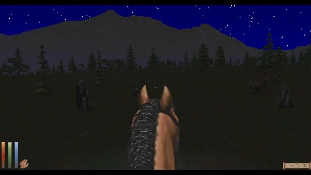 Exploring the huge vasts of Elder Scrolls II: Daggerfall (04 of Frostfall 2021) смотреть онлайн