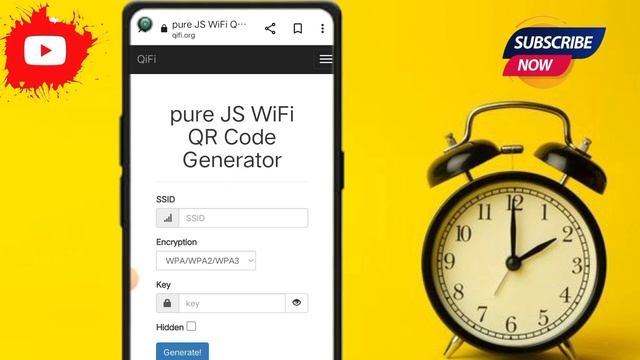 How To Create Wi-Fi QR Code Scanner।। How To Generate Wi-Fi QR Code।। смотреть онлайн