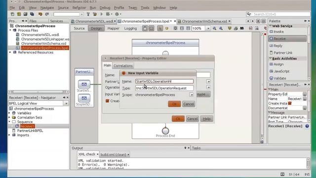 BPEL33: Using correlation for asynchronous processes / Step 3: Defining the BPEL process смотреть онлайн