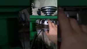 Сверлильный станок с двигателем от стиральной машины, начало...