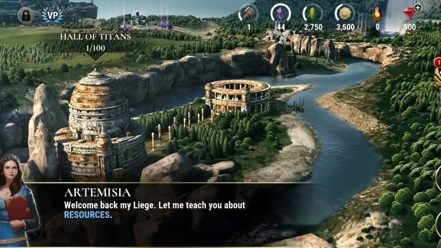Dawn of Titans - Epic War Strategy Game Online RPG Android Mobile Gameplay Review Tutorial смотреть онлайн