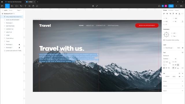 Daily UI Design Challenge - Minimalist Website Design In Figma - #13