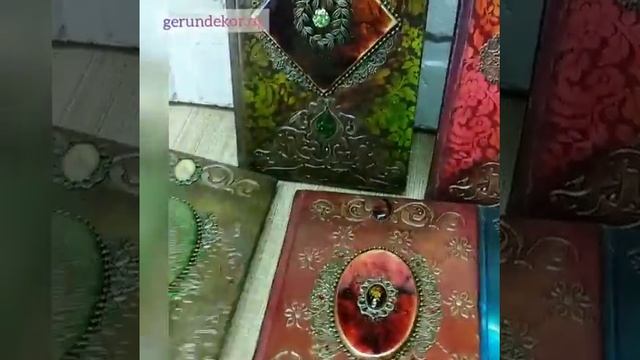 Декорирование обложки ежедневников. смотреть онлайн