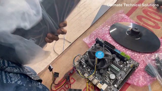 Cheap PC build with Monitor | 750 rs Processor | Beat i3 performance|H61 Motherboard #cheap_pc_buil смотреть онлайн