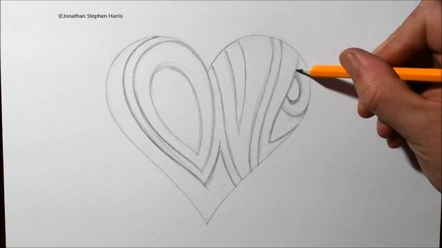 How to Draw a Groovy Love Heart | SVG Design Files смотреть онлайн