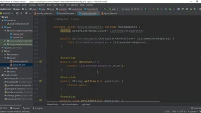 Get All Phone Contact inside App in Android Studio || *With Source Code* || *Everything Easy* смотреть онлайн