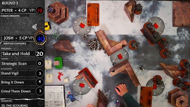 CHAOS KNIGHTS vs CUSTODES - All Stars Heat 1 QUALIFIERS - Warhammer 40,000 смотреть онлайн