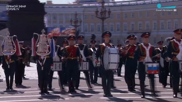 Parade Of Victory. Russian Drummers