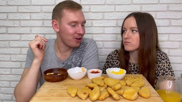 МУКБАНГ НАГГЕТСЫ КАРТОШКА ФРИ MUKBANG NUGGETS FRENCH FRIES ответы на вопросы смотреть онлайн