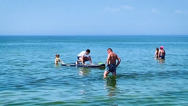 ✔️Коблево Сегодня. Прогулка к пляжу, Николаевская часть курорта. 29.06.2021. смотреть онлайн