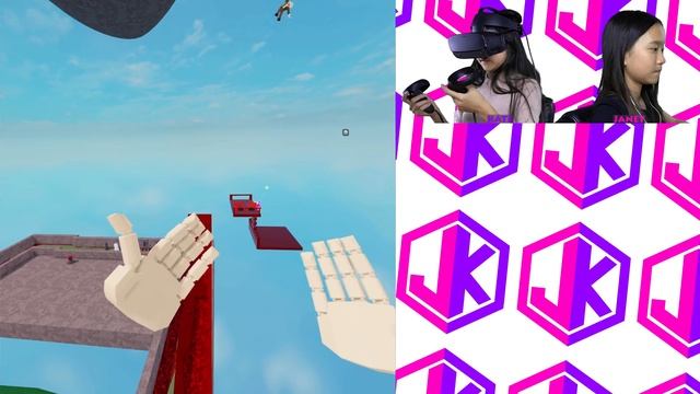 VR Hands With A VR Headset On Roblox! ?