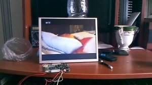 VGA монитор к тюльпану